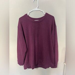ORVIS Sweatshirt Women’s XL Burgundy Long Sleeve‎ Pullover